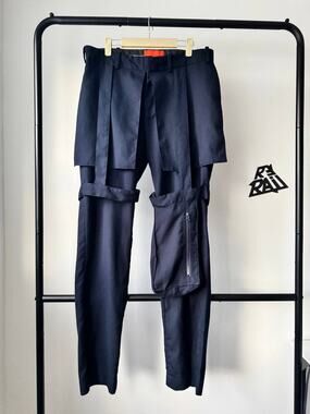 Who Decides War Retroversion Bondage Cargo Trousers Pants
